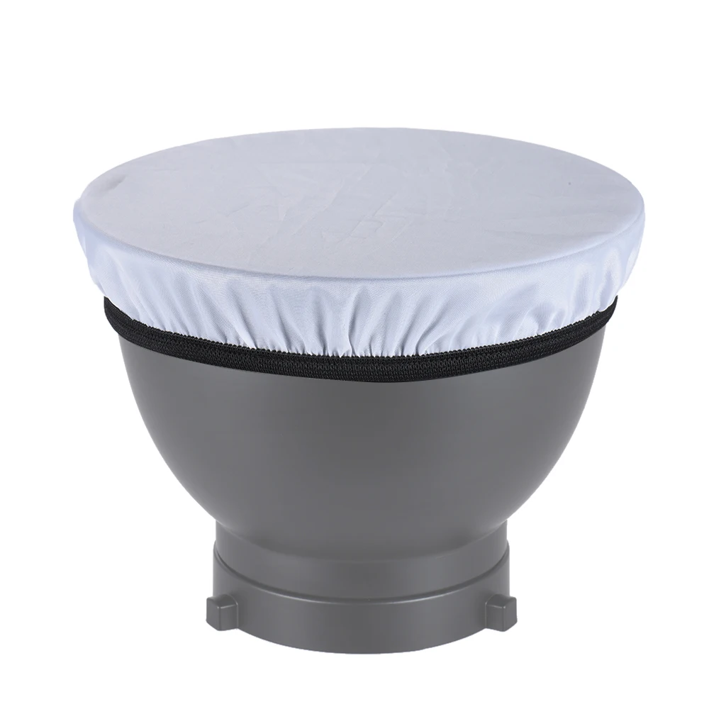 Светильник кий белый светорассеиватель для фотостудии 7 &quot180 мм|white diffuser|soft