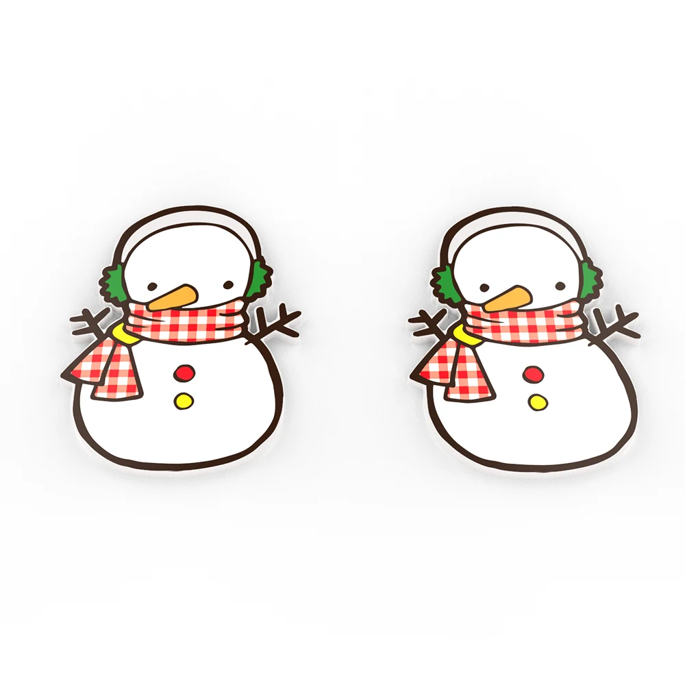 David accessories карандаш "Снеговик" плоский резиновые, акриловые для Hairbow, сделай сам украшения праздника Рукоделия 25 шт., 25Yc5549