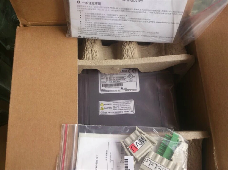 Фото CNC 2KW AC Servo Motor Drive kits System 220V 9.55NM 130mm with 3M Cable ECMA-E11320RS+ASD-A2-2023-U Обустройство дома CNC 2KW AC Servo Motor Drive kits System 220V 9.55NM 130mm with 3M Cable ECMA-E11320RS+ASD-A2-2023-U Обустройство дома
