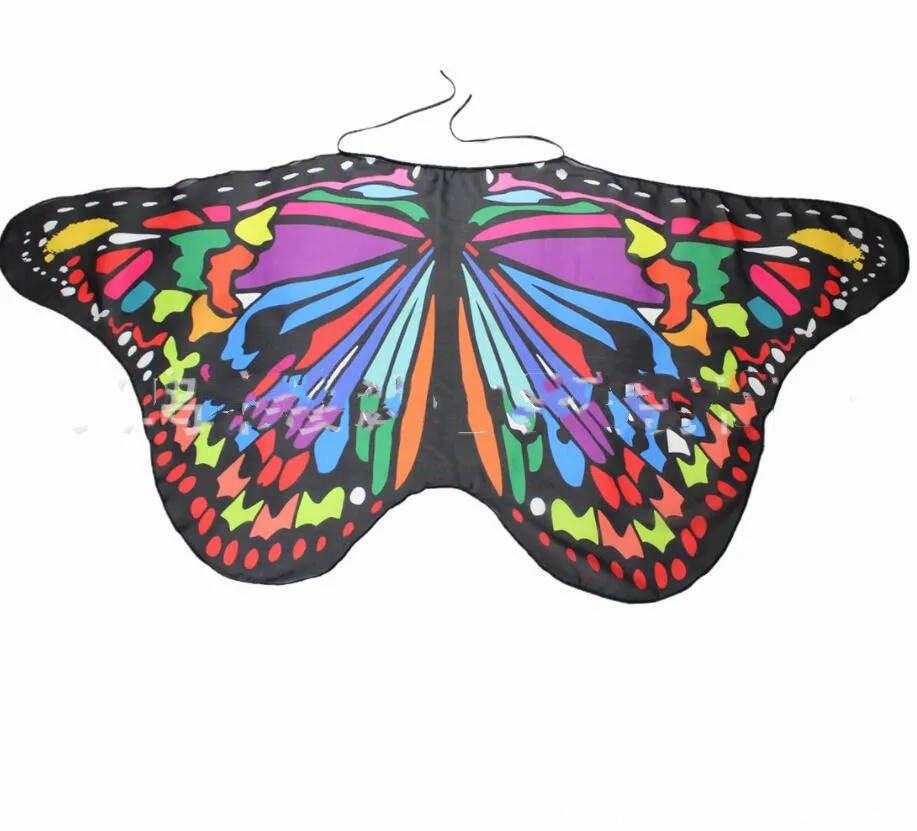 Мягкие шифоновые крылья бабочки Isis, оранжевые монархи, костюмы для выступлений, волшебные плащи для детей и взрослых, дешевые, популярные в продаже.