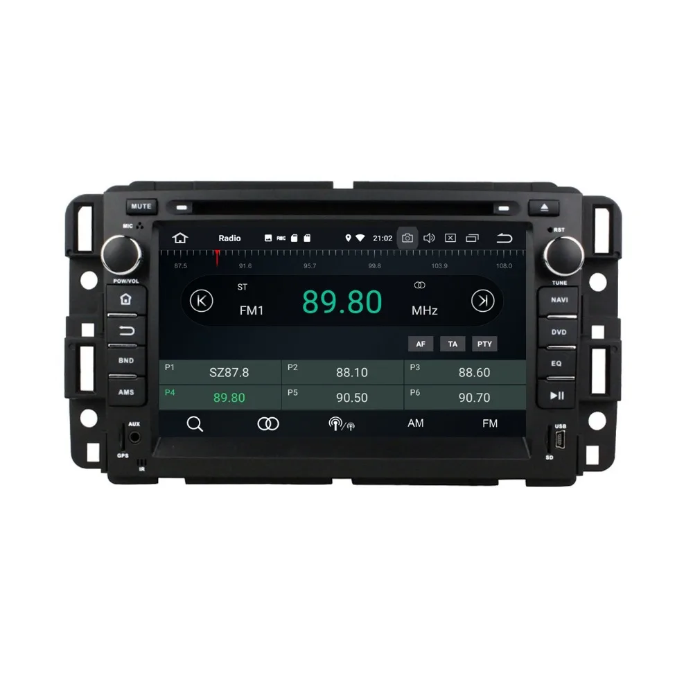 

4 Гб RAM Octa Core 2 din 7 "Android 8,0 автомобильный dvd-плеер для GMC Yukon Tahoe 2007-2012 радио GPS WIFI Bluetooth USB Mirror-link