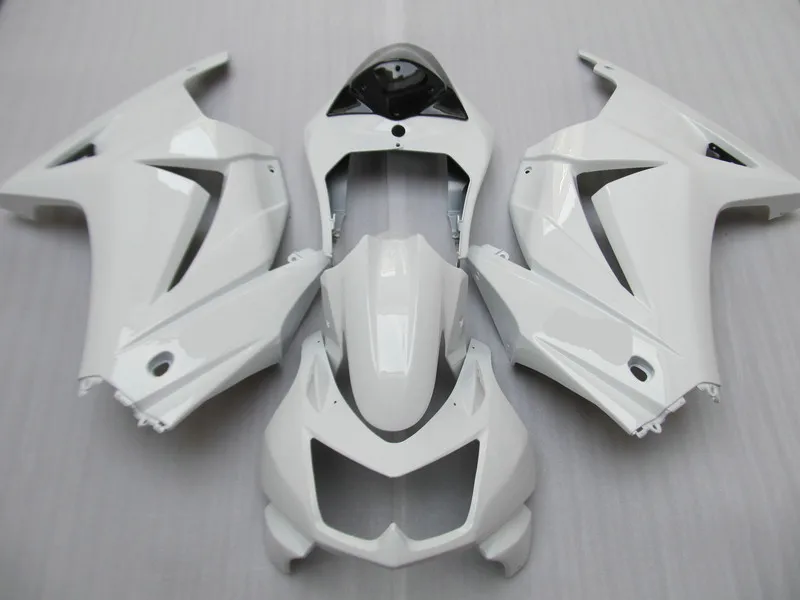 Комплект обтекателей под давлением для KAWASAKI Ninja ZX250R 08 09 10 11 12 ZX 250R EX250 2008 2010 2012 Белый