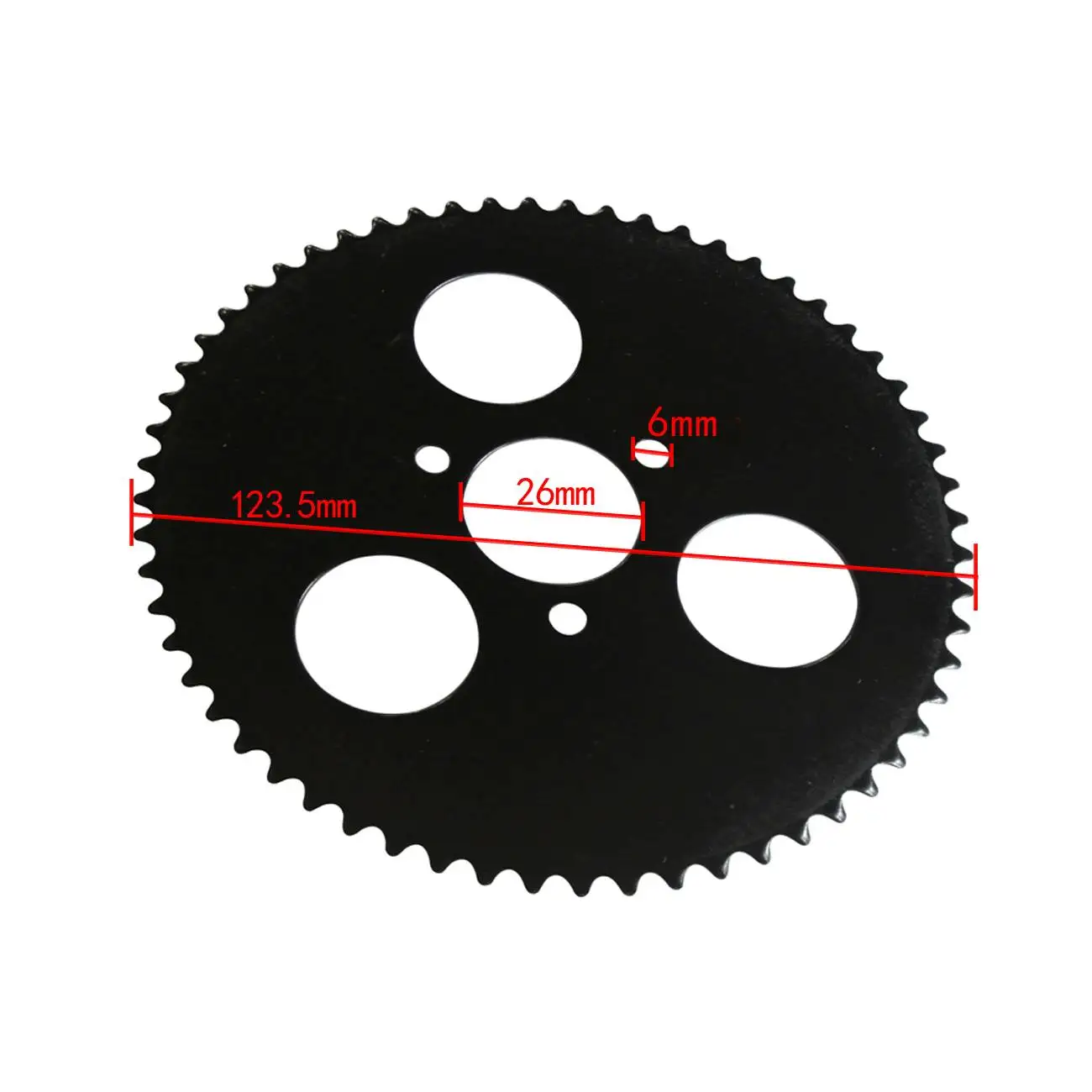 

60 Tooth Rear Sprocket For 6mm 25H Minimoto chain Parts New