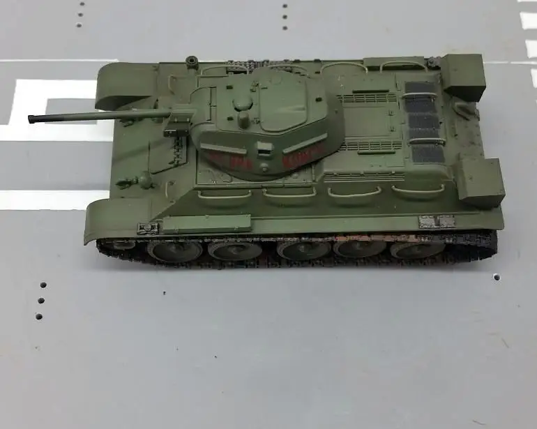 T-34 76 Российская армейская модель 1942 мск 1: 72 готовая легкая танка |