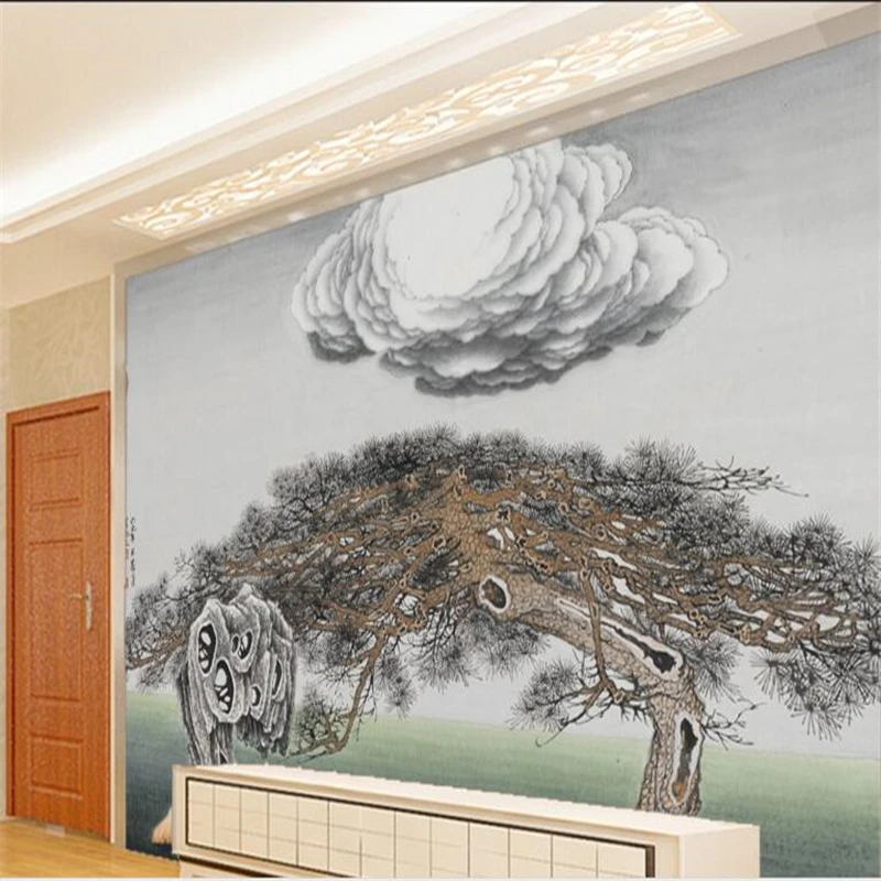 Индивидуальные обои beibehang на заказ ручная работа китайская живопись Ранняя весна