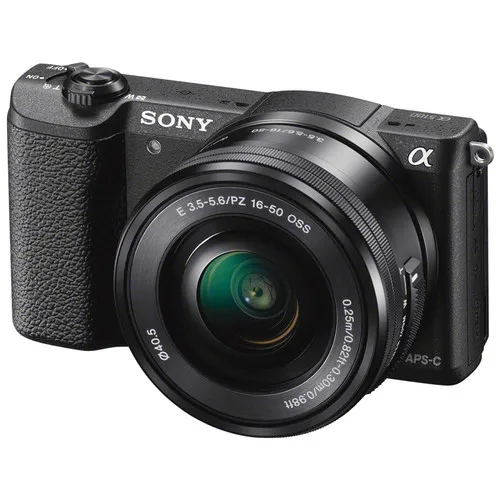 Беззеркальная цифровая камера sony Alpha a5100 с объективом 16-50 мм(черный