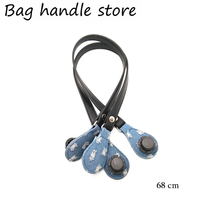 67 cm OBAG ручки 1 пара 70 см Новая ручка черная для obag - Цвет: 67 cm