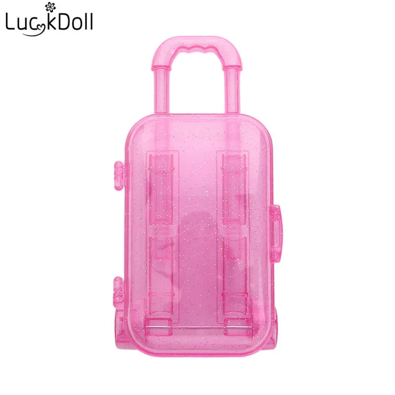 LUCKDOLL две тележки Чехол подходит 18 дюймов Американский 43 см Кукла одежда аксессуары, игрушки для девочек, поколение, подарок на день рождения - Цвет: n1134