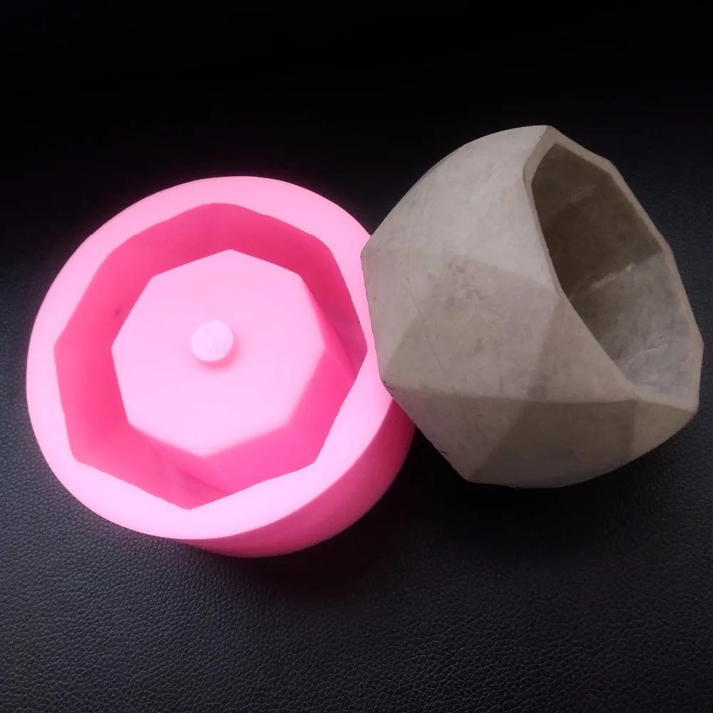 3D Керамическая глина бутылка ваза ремесло плесень DIY кашпо из цемента литья силиконовая форма бетон пресс-формы для цветочных Горшков