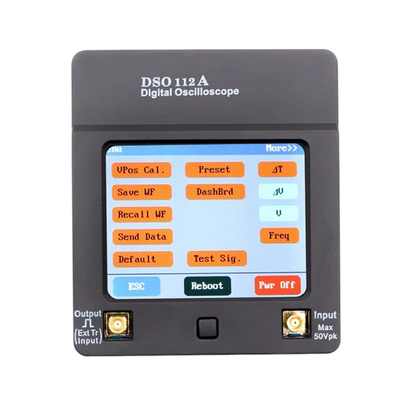 Dso112A Tft Мини цифровой осциллограф пресс-экран Портативный Usb интерфейс 2 МГц 5Msps |