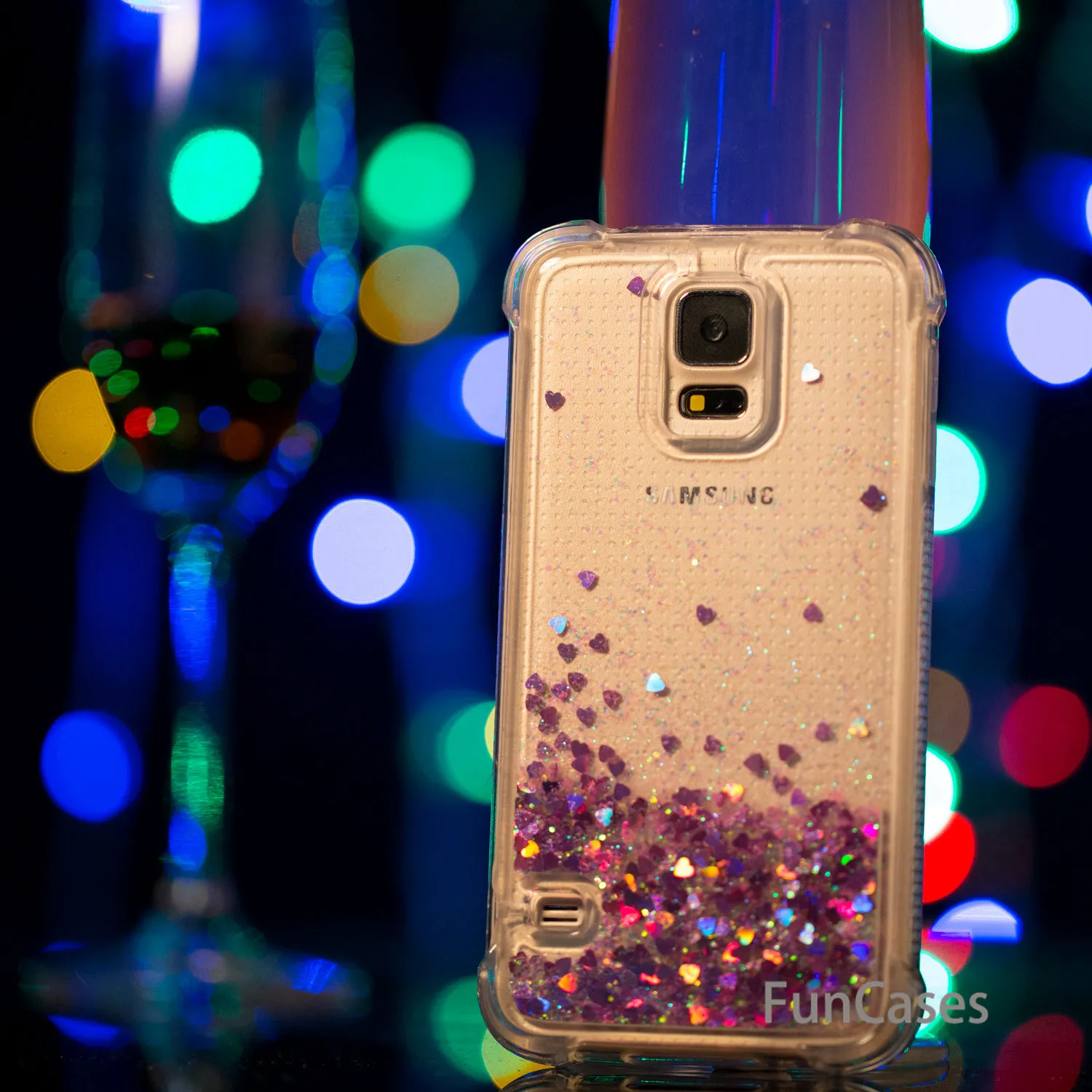 Розовые звезды случае СПС Capinha samsung S5 ТПУ Мягкая задняя крышка котб Глянцевая