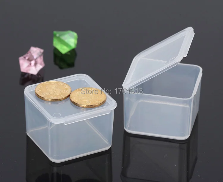 Контейнер для хранения прозрачный пластиковый контейнер 100 шт.|box case|container box