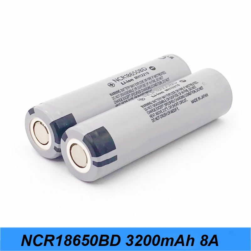 18650 батарея NCR18650BD 3200 mAh 3 6 v 8amp для электрического велосипеда 48 36 зарядное