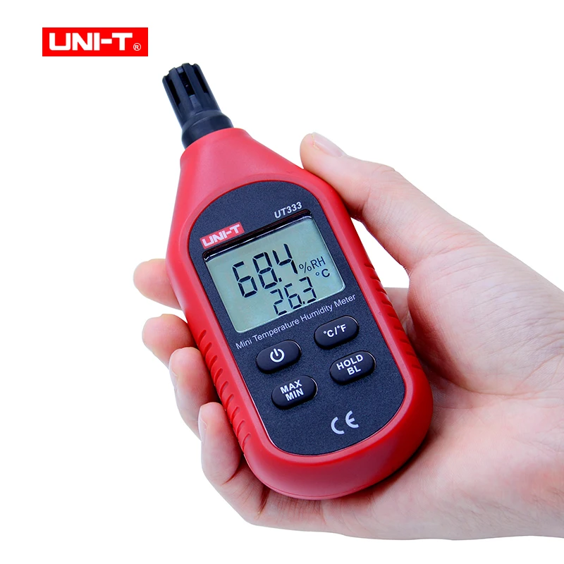 UNI-T UT333 Мини Измеритель температуры и влажности Крытый Открытый гигрометр