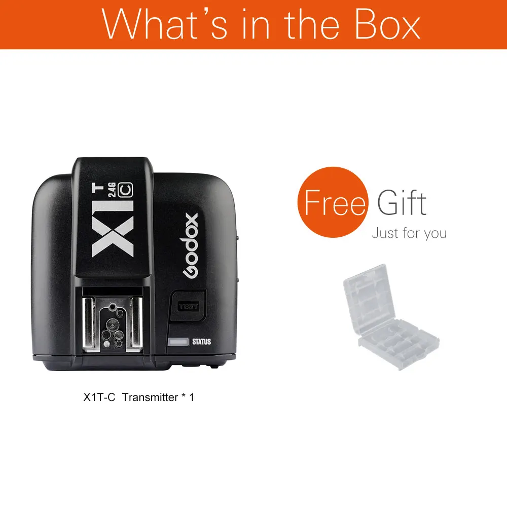 Godox X1T-C X1T-N X1T-S X1T-F X1T-O 2,4G Беспроводной ttl HSS Flash Trigger Transmitter для цифровой зеркальной камеры Canon Nikon sony Fujifilm Olympus Камера