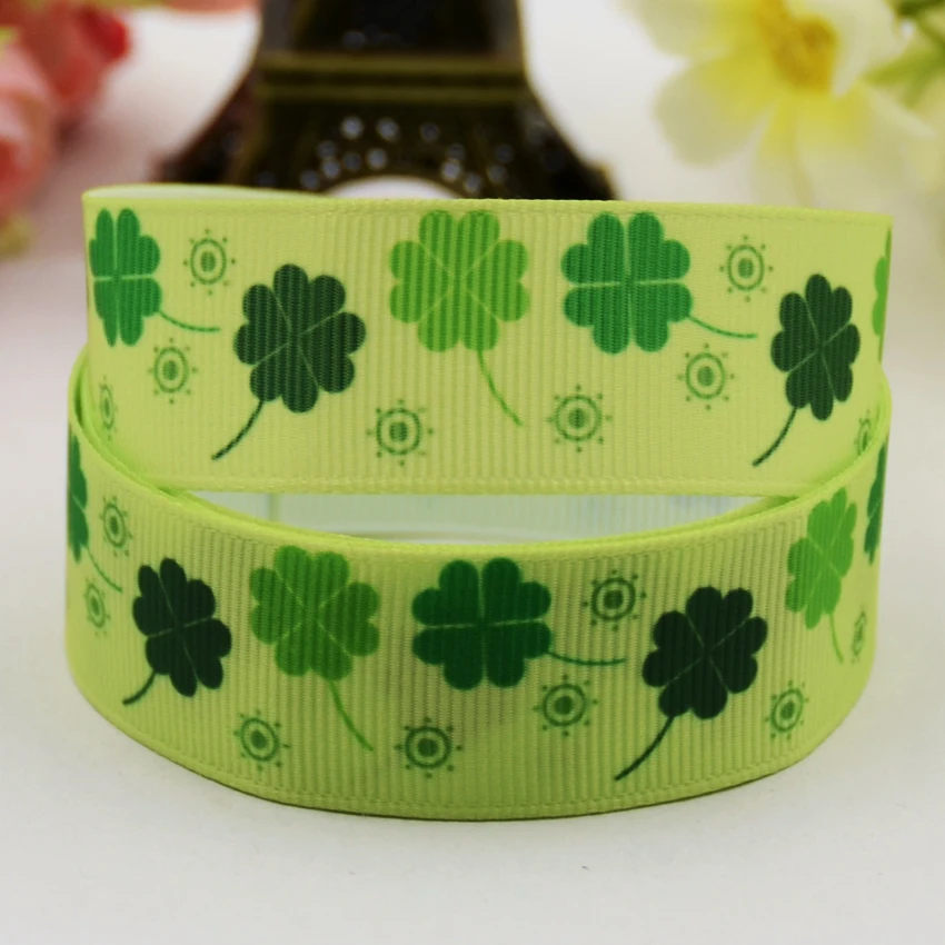 

7/8 ''22 мм, 1" 25 мм, 1-1/2 "38 мм, 3" 75 мм клевера-символа Дня Святого Патрика джемпер с принтом героев мультфильмов полушерстяной лентой вечерние свад...