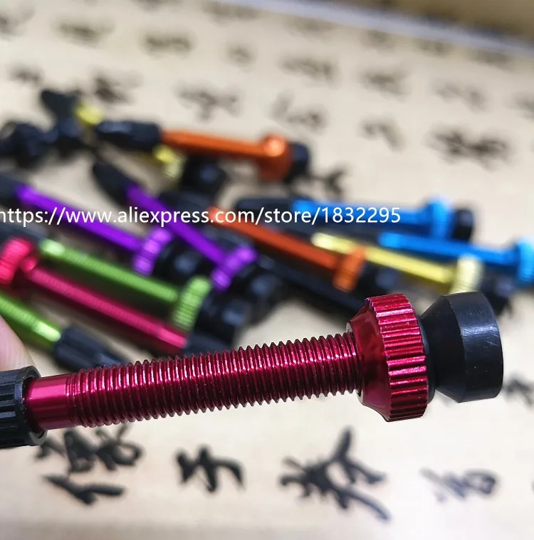 2 шт. велосипедный вакуумный обод бескамерный сопло Удлинительное из сплава T6 CNC