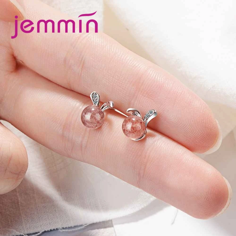 Новое поступление милые серьги гвоздики для женщин 925 стерлингового серебра