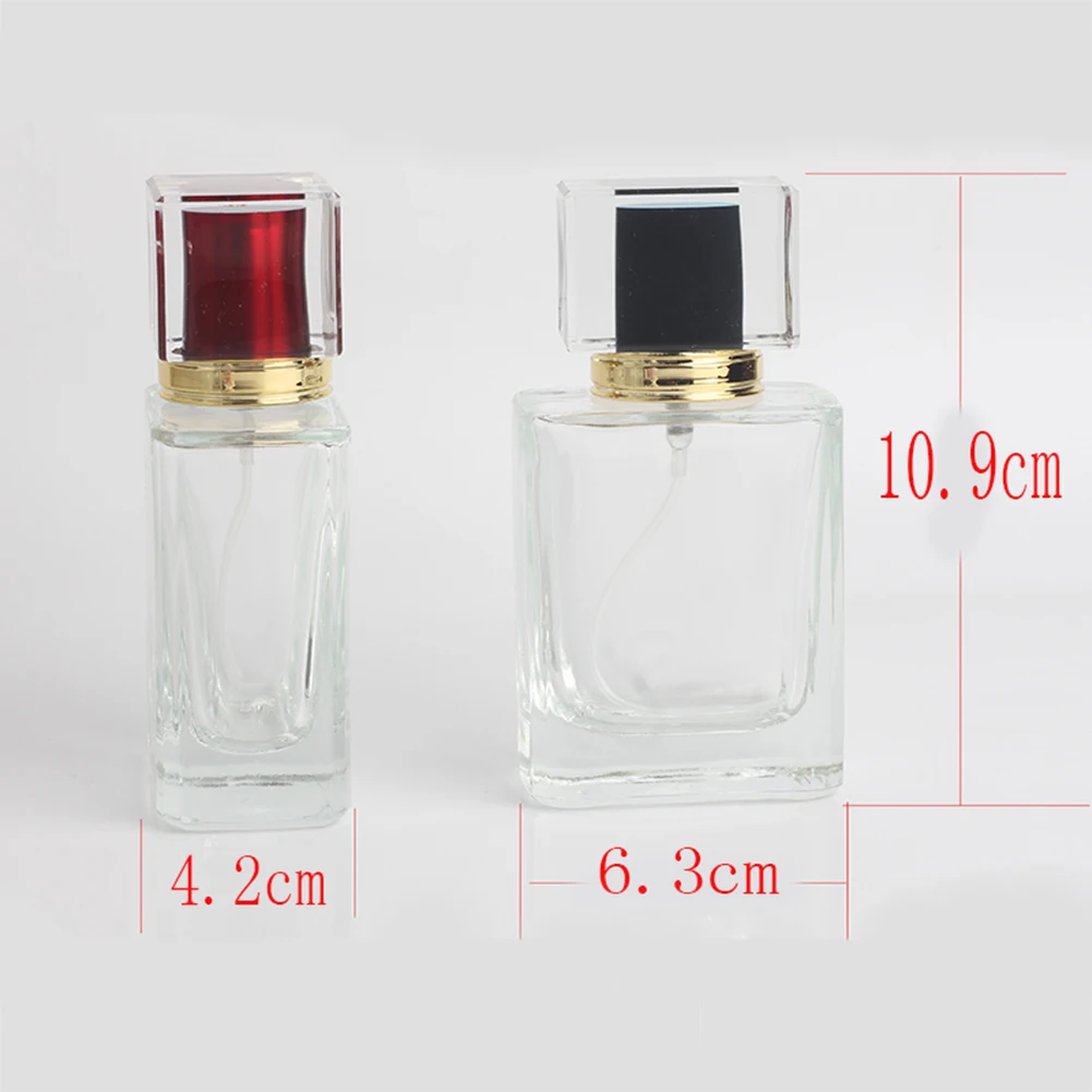 50ml travel fine mist perfume atomizer empty glass spray bottle | Дом и сад