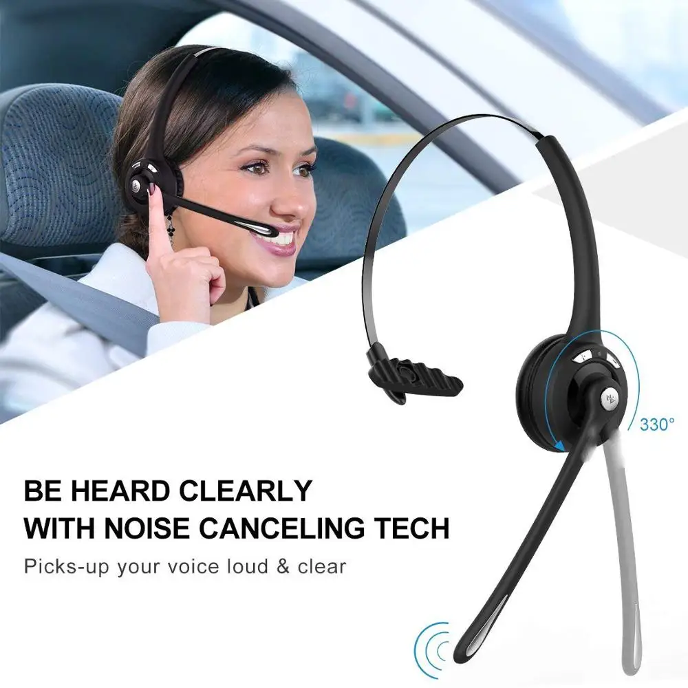 Bluetooth-гарнитура беспроводные Накладные наушники с шумоподавлением для