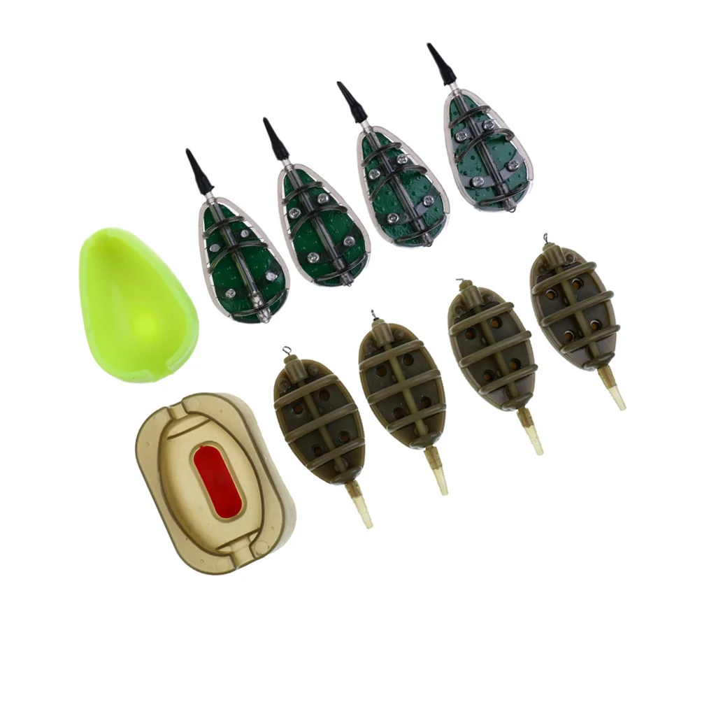 2 комплекта для рыбалки на карпа набор кормления свинца грузило рыболовная