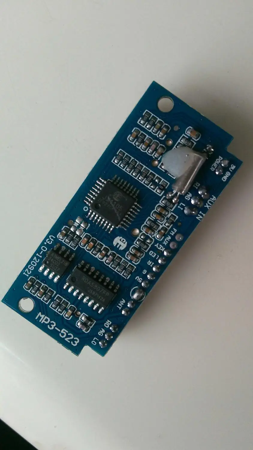 For MP3-523 FM radio USB decode board mobile audio accessories sales 5V decoder parts |