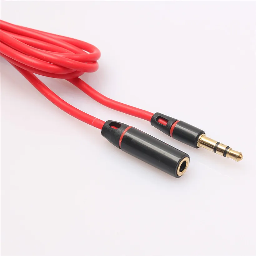 Расширенный 2018 Компьютерные аксессуары новый 3 5 мм Красный Мужской к женскому M/F