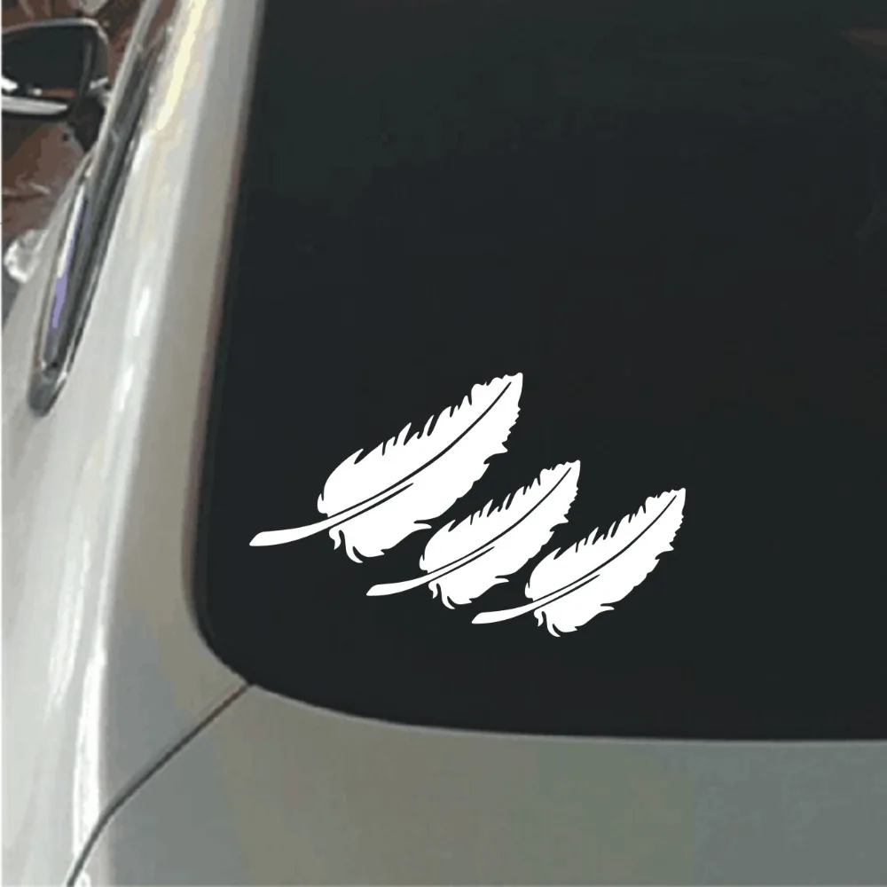 Funny car stickers personalized funny personality window decals vinyl feather scratches | Автомобили и мотоциклы
