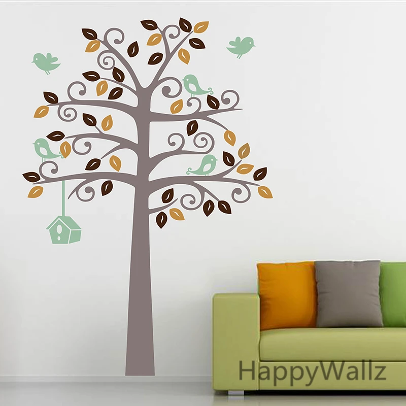 Детская Наклейка на стену дерево для детской комнаты дома наклейка детская