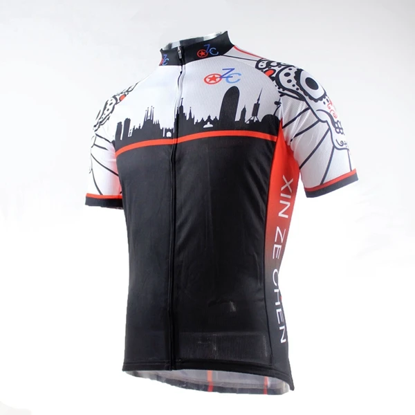 2016 Человек Велоспорт Джерси Велосипед Велосипедов С Коротким Рукавом Спортивная