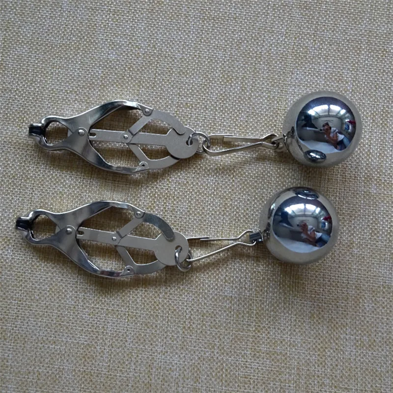 Тяжелые сосковые зажимы на грудь фетиш БДСМ|breast clip|bondage toysbdsm bondage |