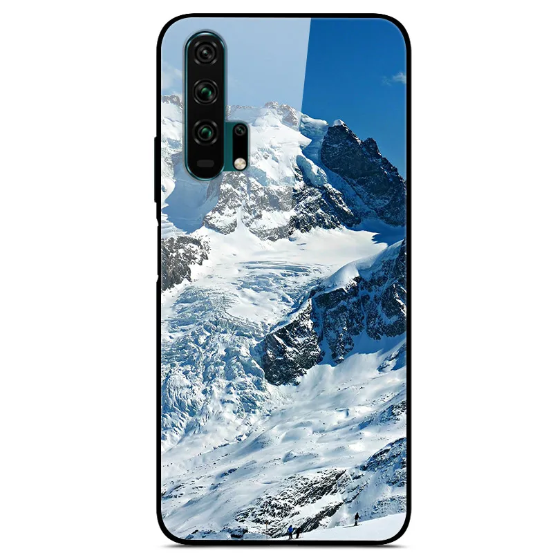 04 Чехол из закаленного стекла для huawei Honor 20, чехол для huawei Honor 20 Pro, чехол Honor20 Pro 6,26" - Цвет: 04
