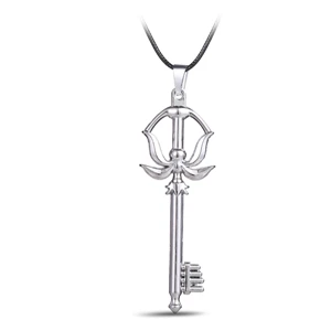Горячая игра Kingdom Hearts металлическое ожерелье брелок Подвеска Аксессуары для косплея ювелирные изделия подарок может дропшиппинг - Окраска металла: 2