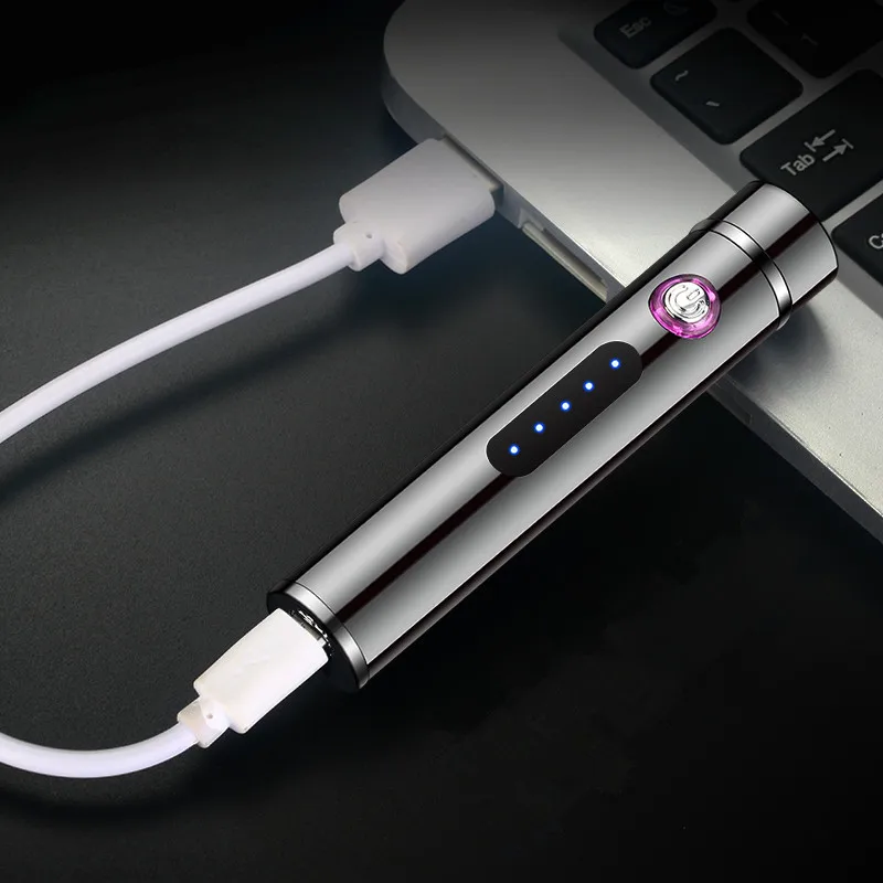 Электрическая сигарета arc pulse usb цилиндрическая плазменная ветрозащитная