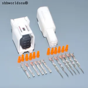 Shhworldsea 0,6 мм 6p мужской женский Авто проводка корпус штекер Водонепроницаемый Электронный Кабельный разъем 6188-0706 6189-1142