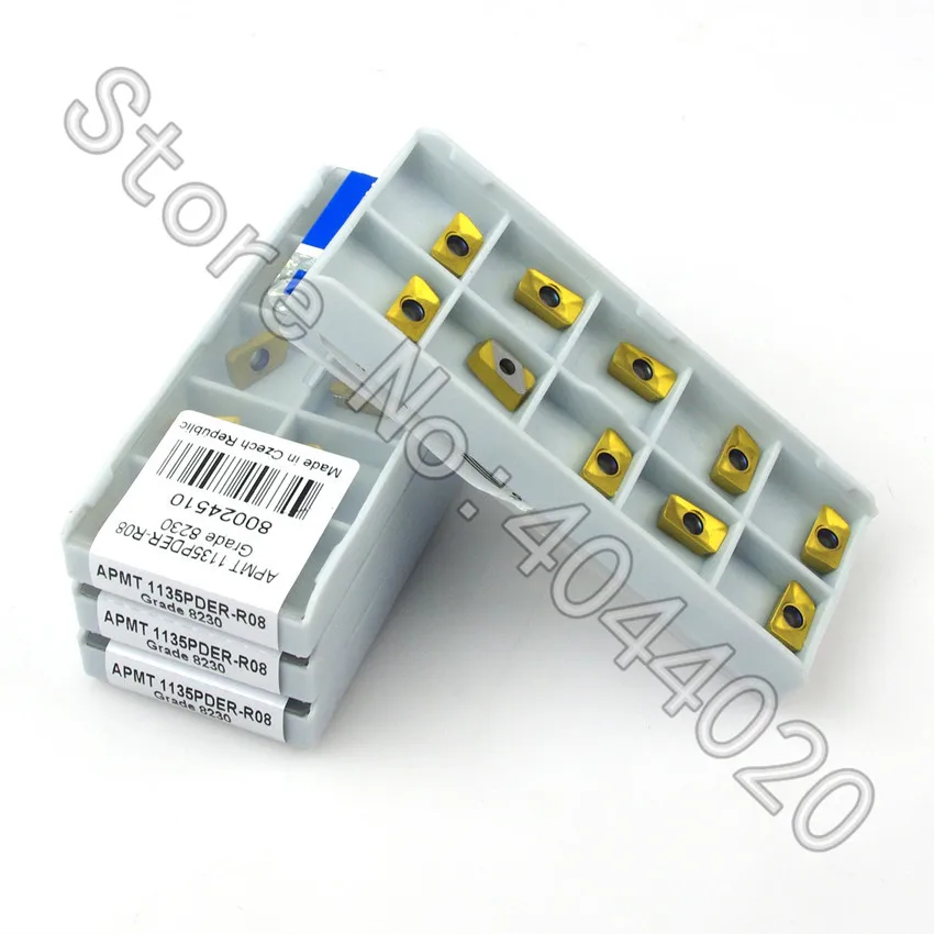 APMT1135PDER-R08 8230 10 шт. ЧПУ лезвие инструмента карбида лезвия