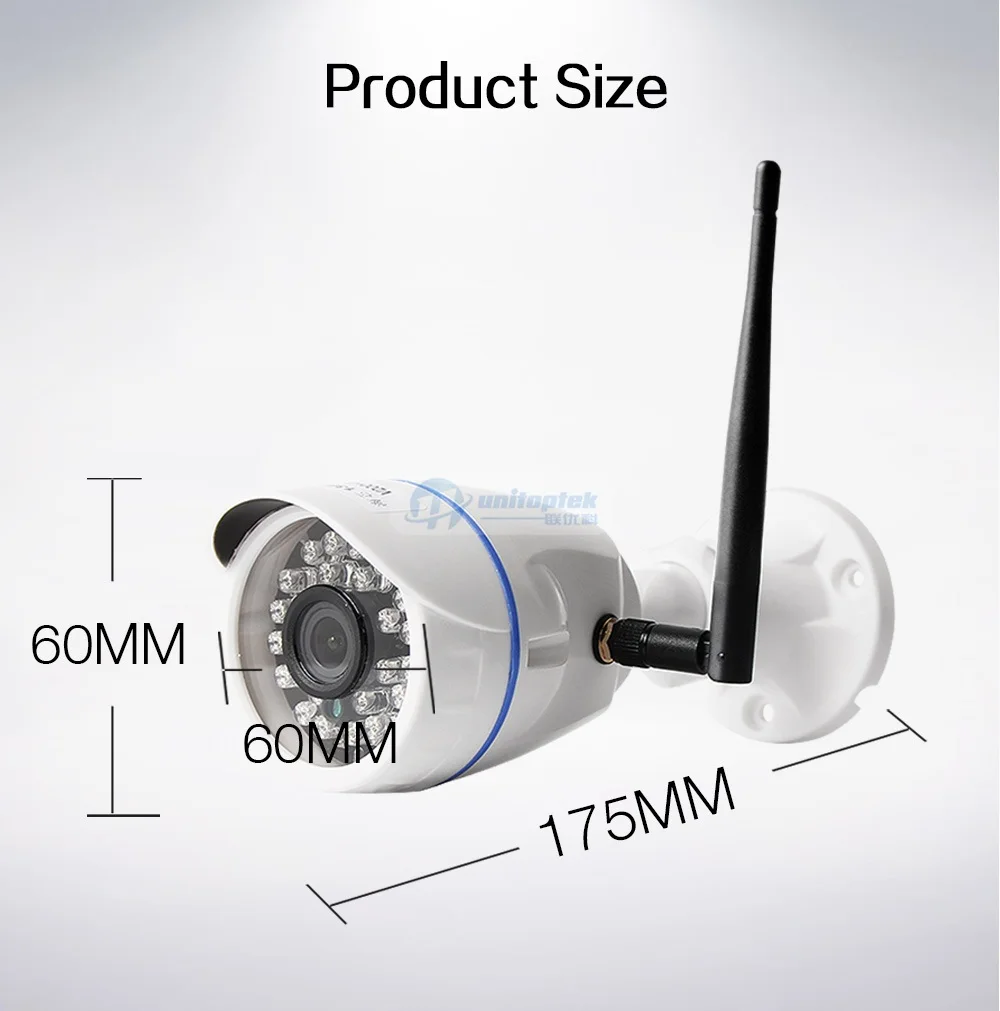 HD 720P 1080P Беспроводная ip-камера, Wi-Fi, уличная ONVIF CCTV видео, домашняя камера безопасности, цилиндрическая камера, TF слот для карт, приложение для ночного видения CamHi