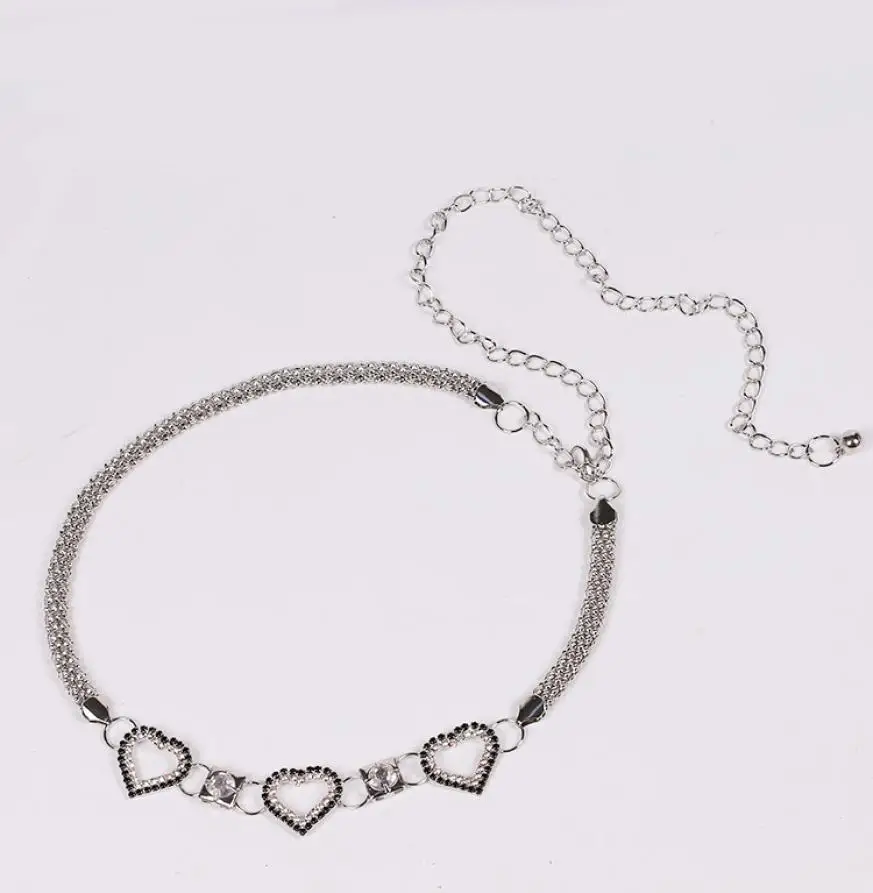 Новинка 2018 Модный стильный женский роскошный пояс со стразами модный ремень из