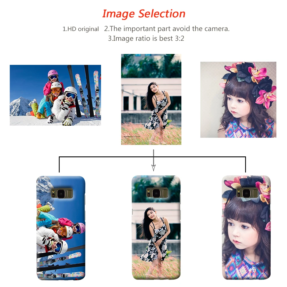 Пользовательские DIY печати фото 3D Печатный Чехол для мобильного телефона Samsung Galaxy