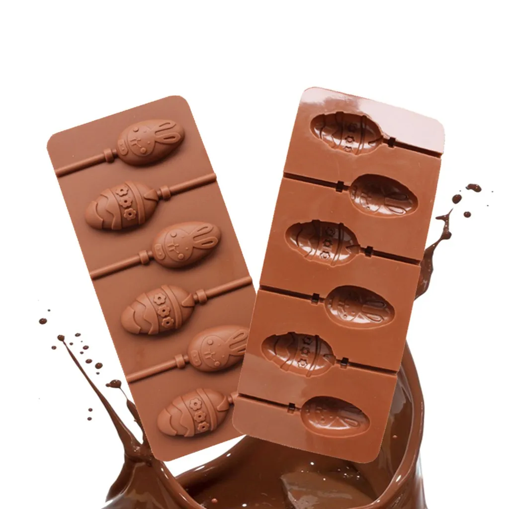 Лучшие продажи 2019 продуктов Пасхальный кролик силиконовые яйца Шоколад Торт
