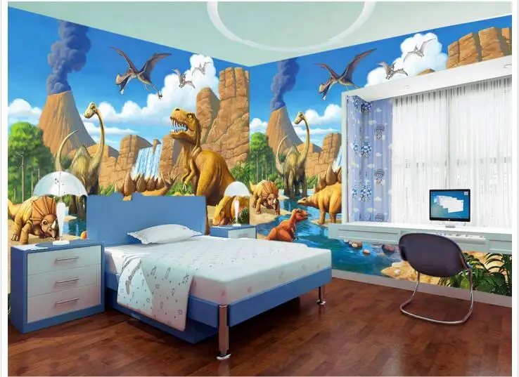 3d обои на заказ фотография нетканые стены настенной росписи наклейки 3 d Юрских