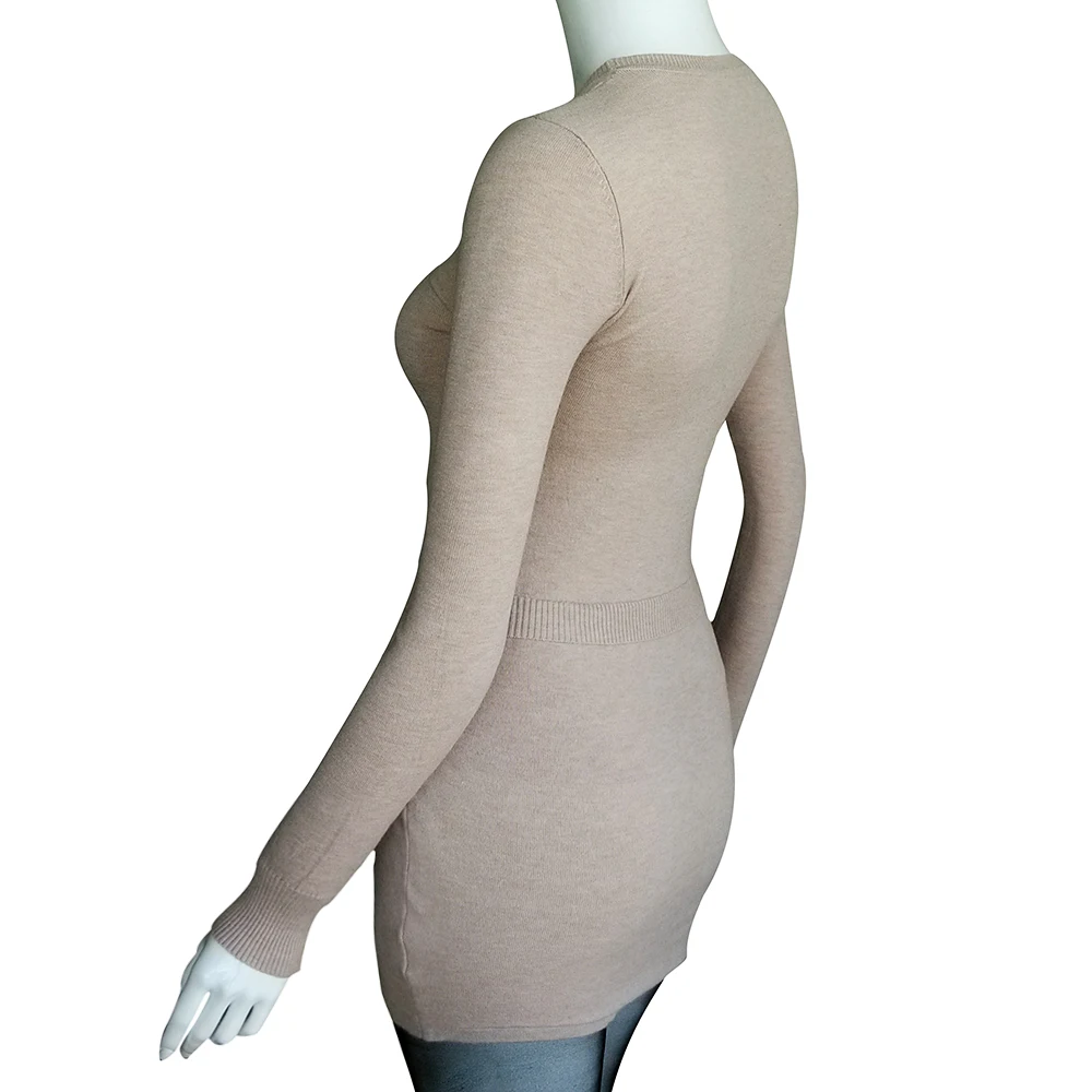 

2019 New Autumn Winter Dress Women Sweater Dress Long Women Pullover Full Slim Fit Tricot Sweter Mujer Cashmere Sweater Dresses