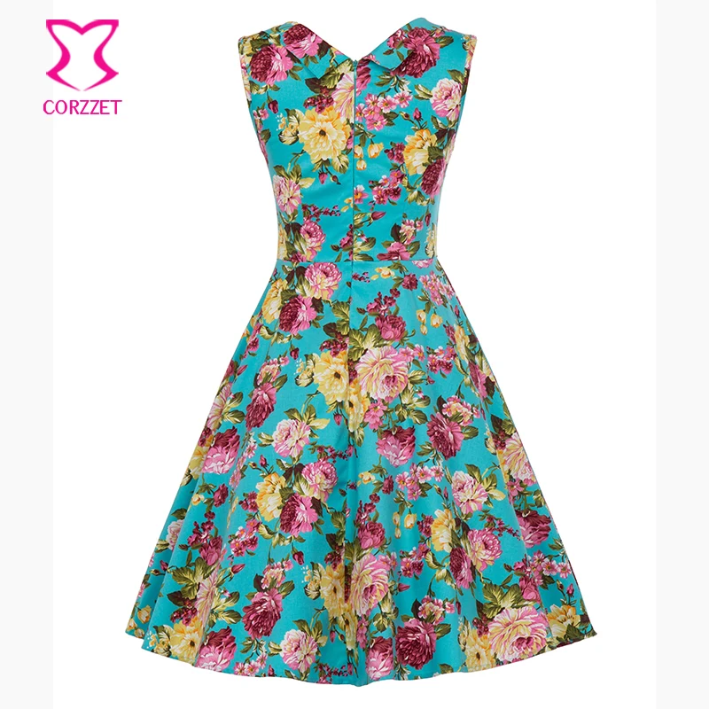 Женское винтажное платье с V образным вырезом без рукавов|plus size women dresses|women dresspinup