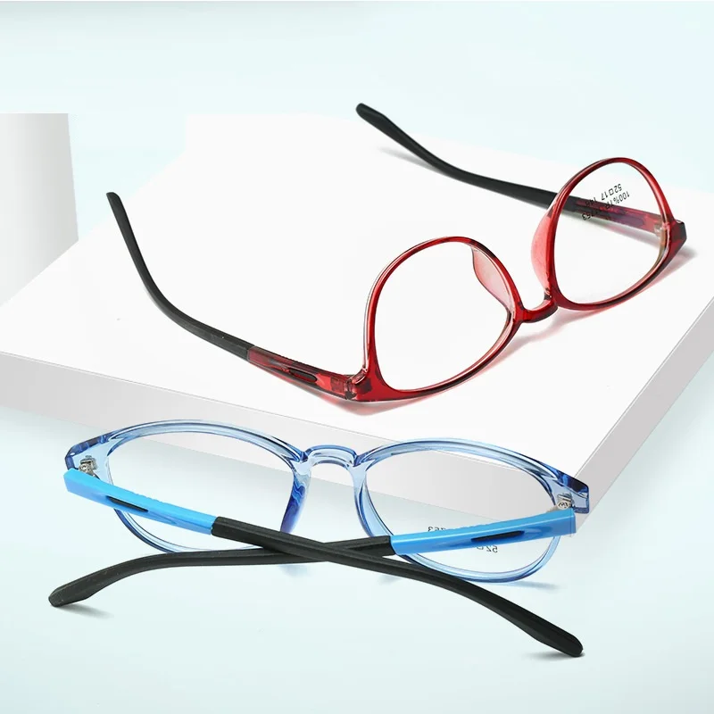 

Computer Blue Light Radiation protection Glasses Frames Round Women Transparent Glasses Frame light Men Eyewear Frames