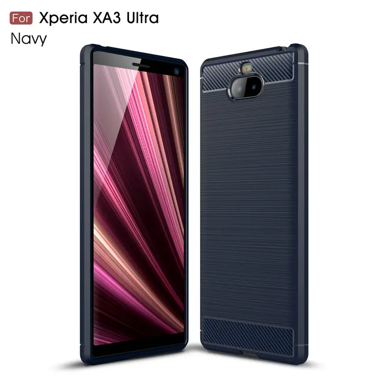 Анти-телефон с распознаванием отпечатка пальца чехол для sony Xperia 10 Plus I3213 I4213 I4293 I3223