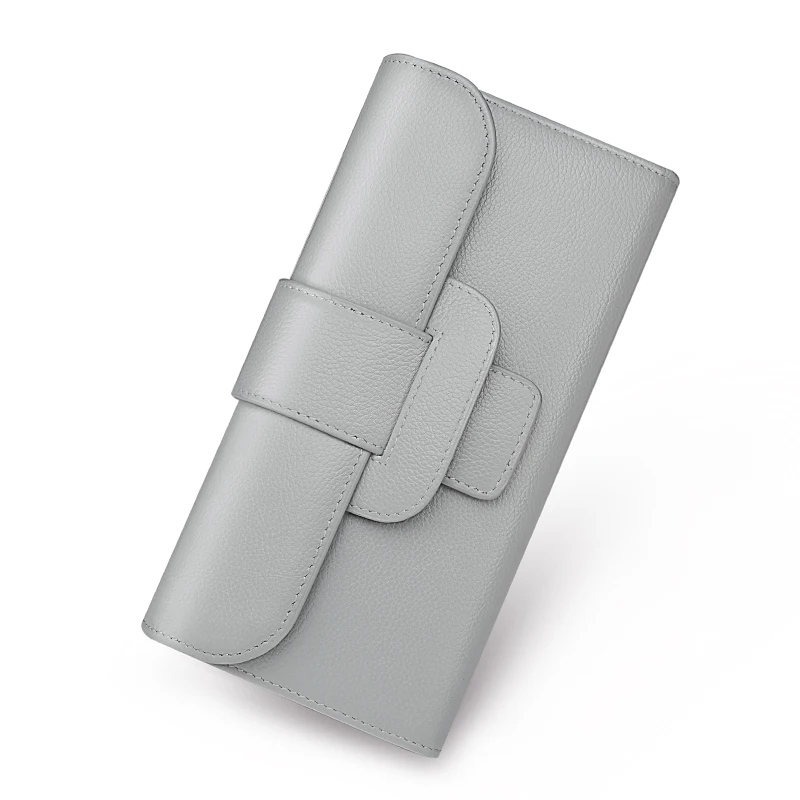 Foxer Brand Genuine leather Women Wallet hight quality Long Wallets Lady Coin Purse Female wallets &amp purses | Багаж и сумки