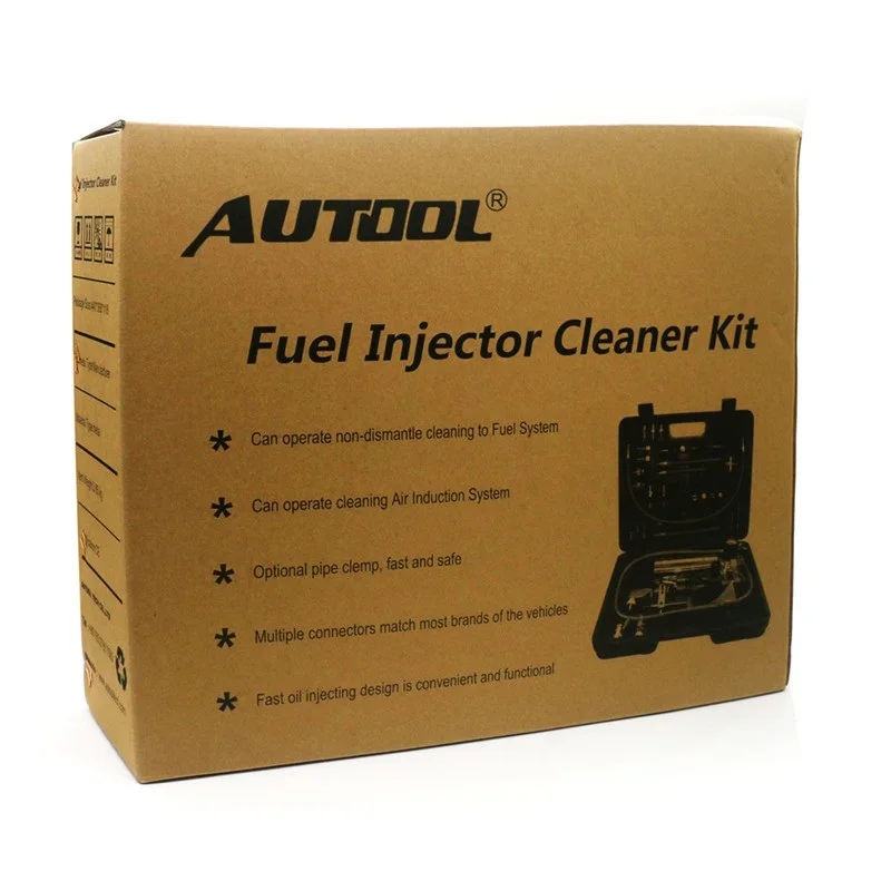 AUTOOL C100 Universal Automotive Non-Dismantle Fuel System Cleaner Gasoline Injector Tool For Petrol EFI Throttle | Автомобили и