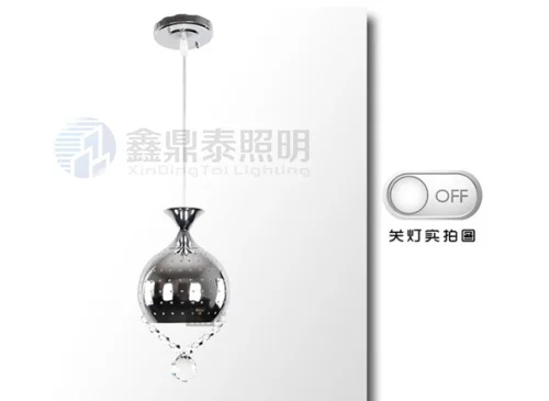 Современные одноголовые люстры хрустальные подвесные поверхностные потолочные