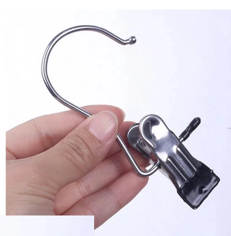 Крючки для носков многофункциональные металлические Вешалка из нержавеющей