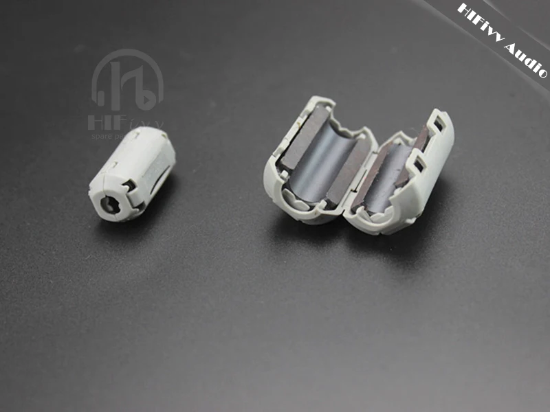 Hifivv аудио INport фильтр ферритовый сердечник клип на дегаузсинг кольцо магнитное кольцо предотвращения электромагнитных помех